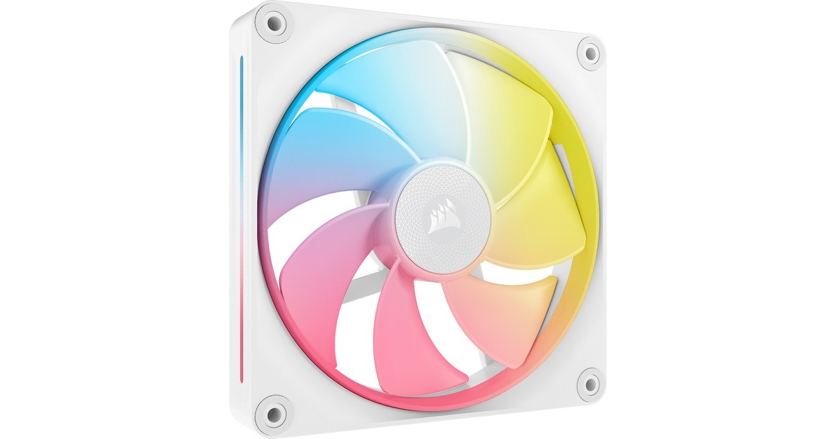CorsairiCUE LINK LX140-R RGB Reverse Starterskit case fans  (Wit, 2 stuks, 140 x 140 x 25 mm, PWM)