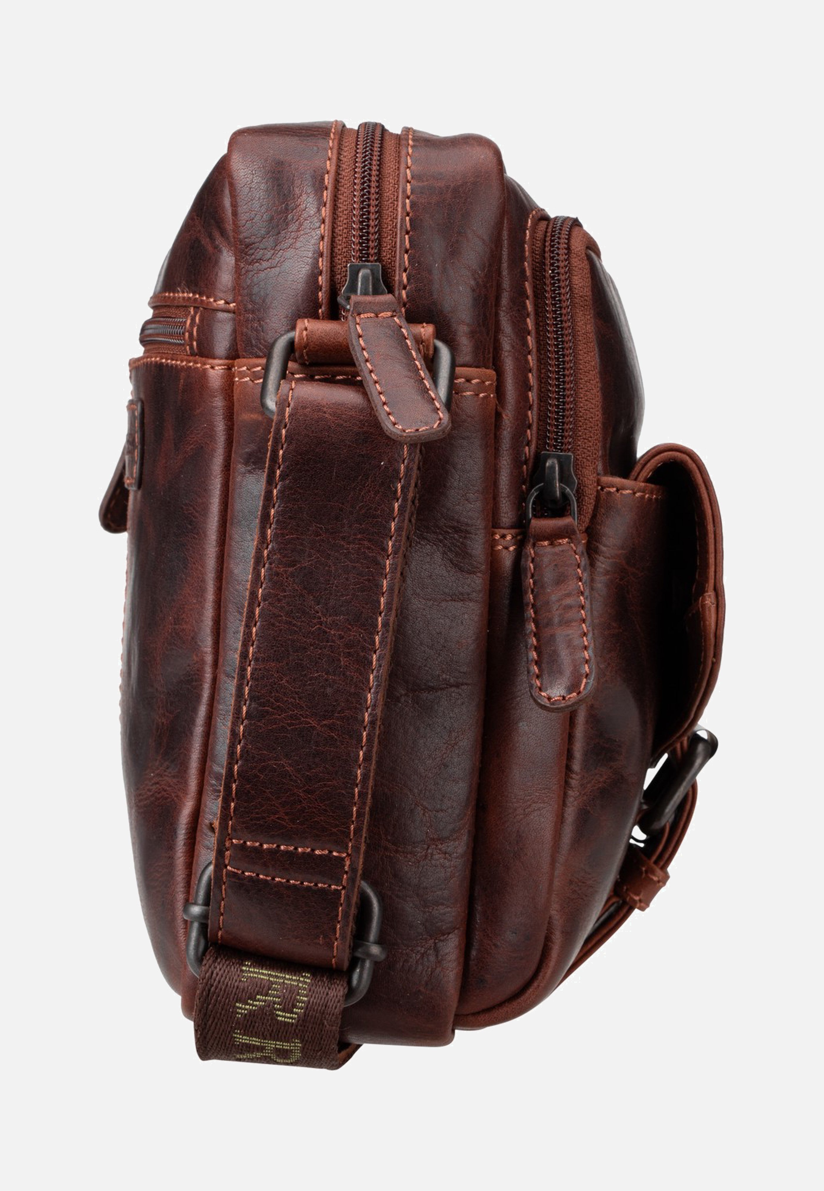 Rugged Shoulderbag M Teak Brown - Umhängetasche