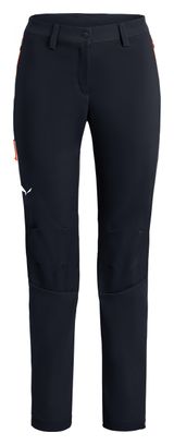 Pantalon Femme Salewa Puez Orval 2 Durastretch Bleu Marine