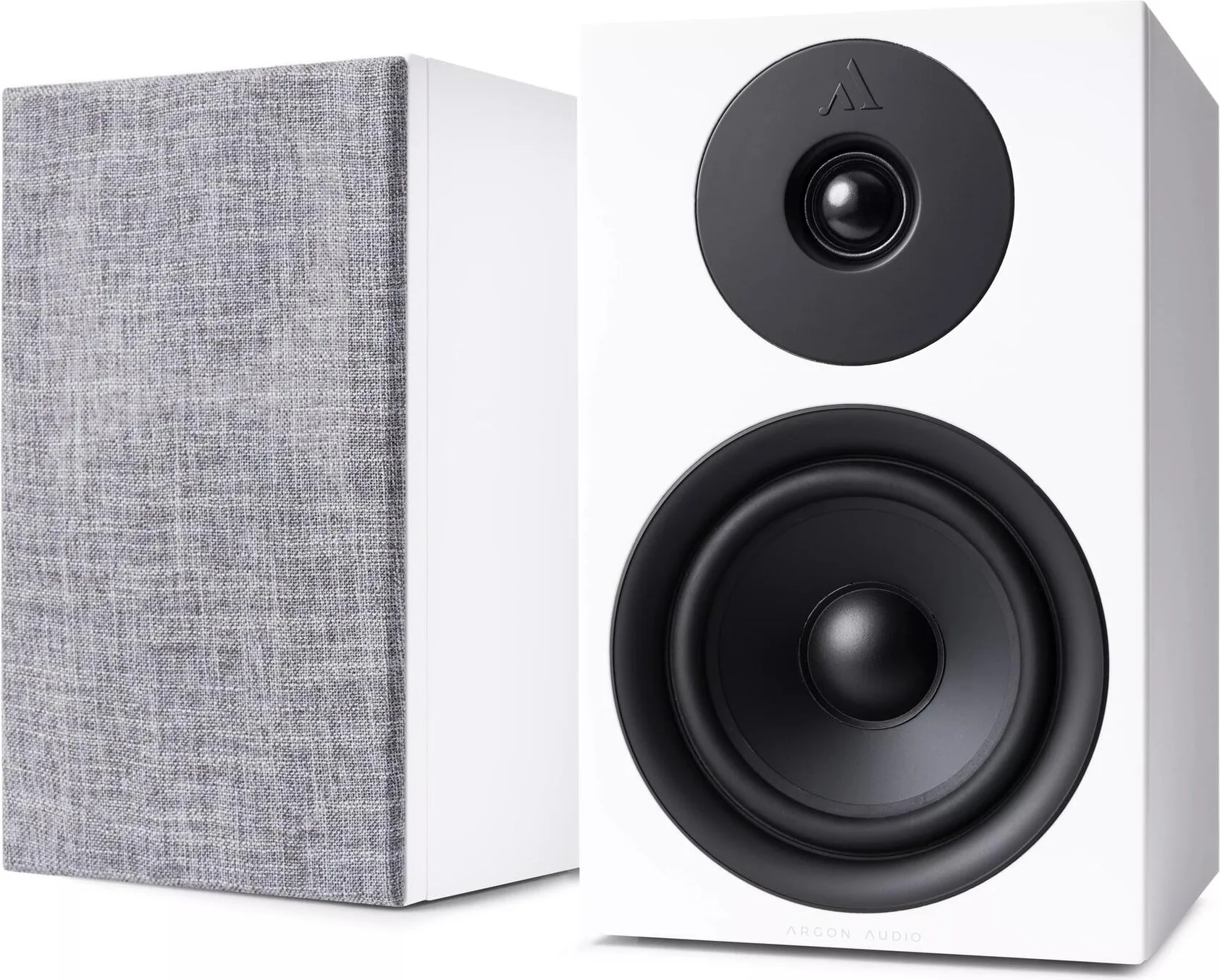 Argon Audio Forus 5 Blanc (la paire) Enceintes bibliothèque