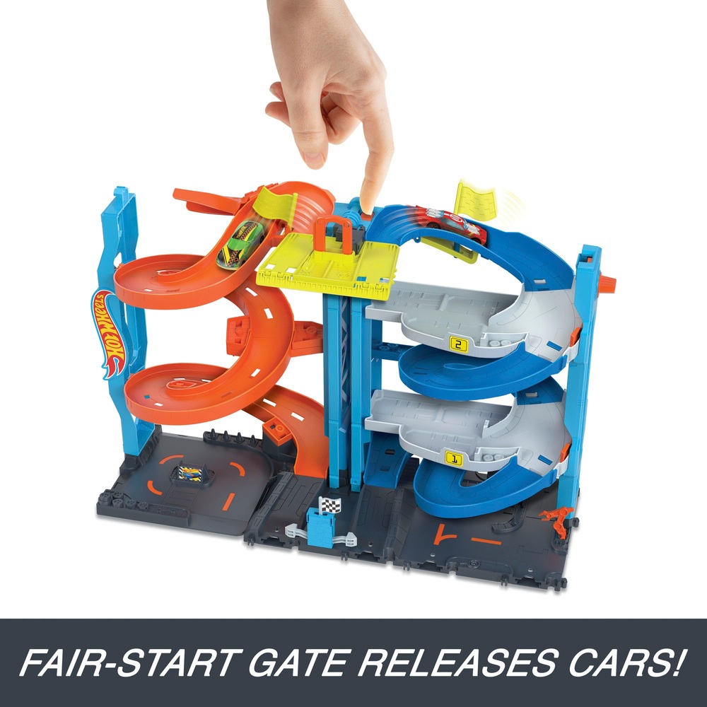 Hot Wheels City Verwandlungs-Rennturm-Set