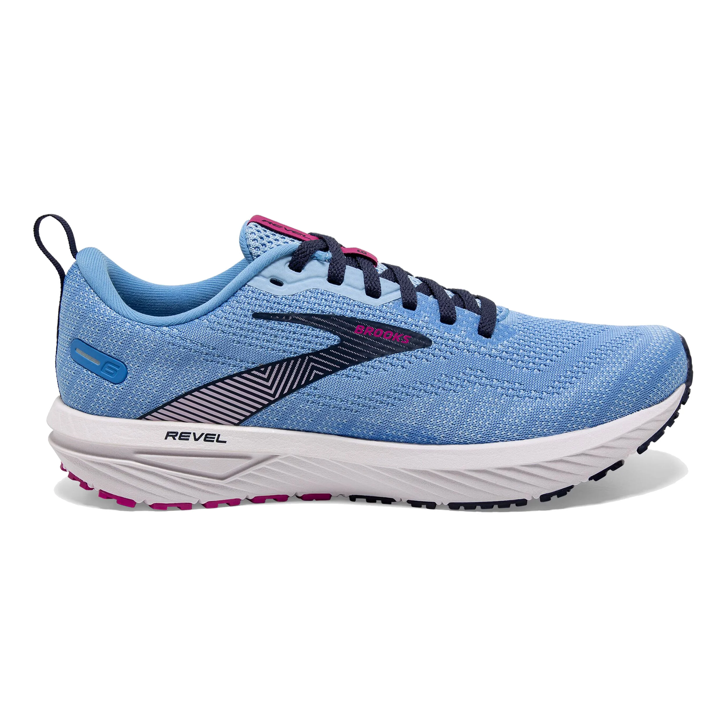 Brooks Revel 6 Chaussure De Running Sans Stabilisateurs Femmes - Bleu Clair