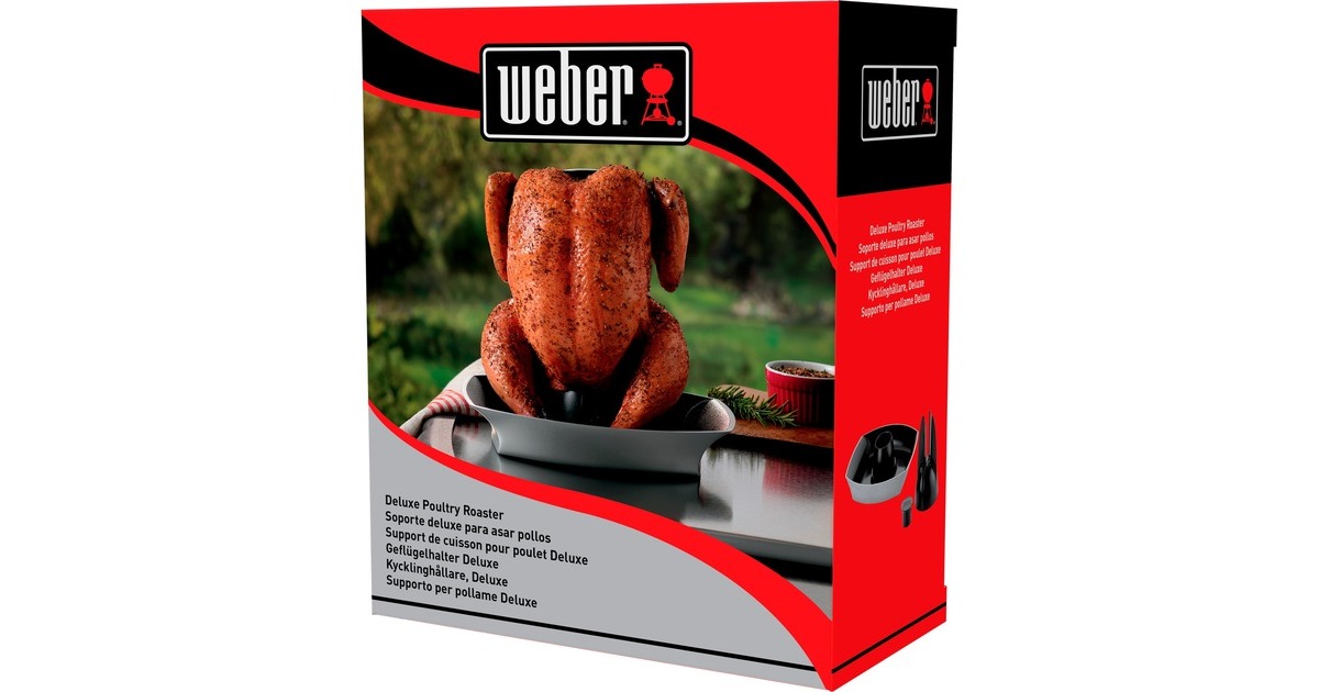 WeberDeluxe gevogeltestomer gevogeltehouder