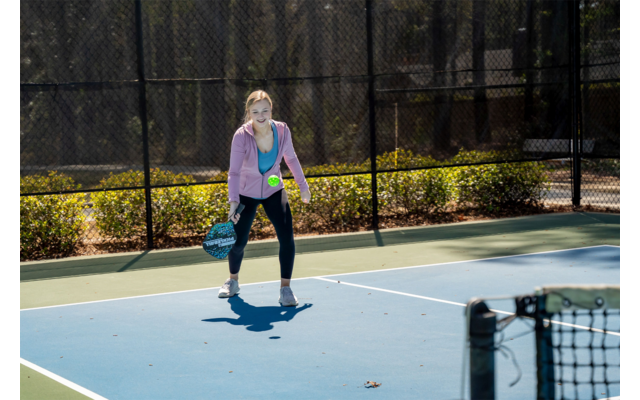 sunflex sport Pickle Ball Schlägerset 2 teilig inklusive Ball und Aufbewahrungstasche