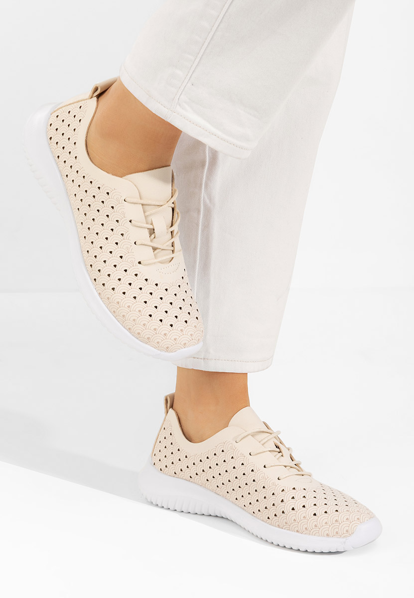 Chaussures casual femme beige Trinita