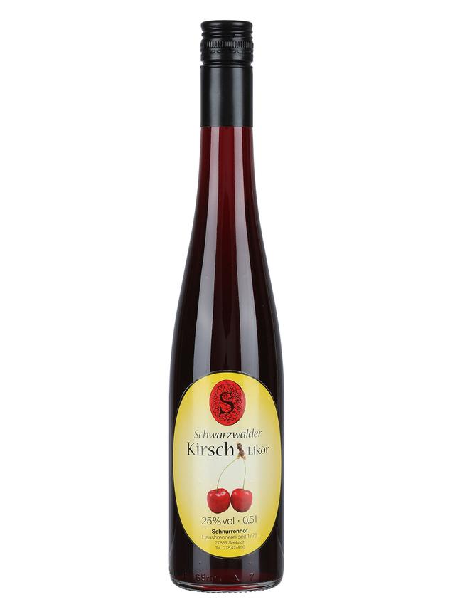 Schwarzwälder Kirschlikör, 25 % Vol, 0,5 l