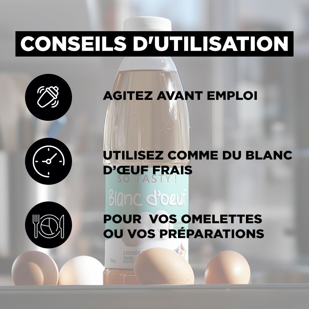 SOTASTY Blanc Oeuf Liquide
