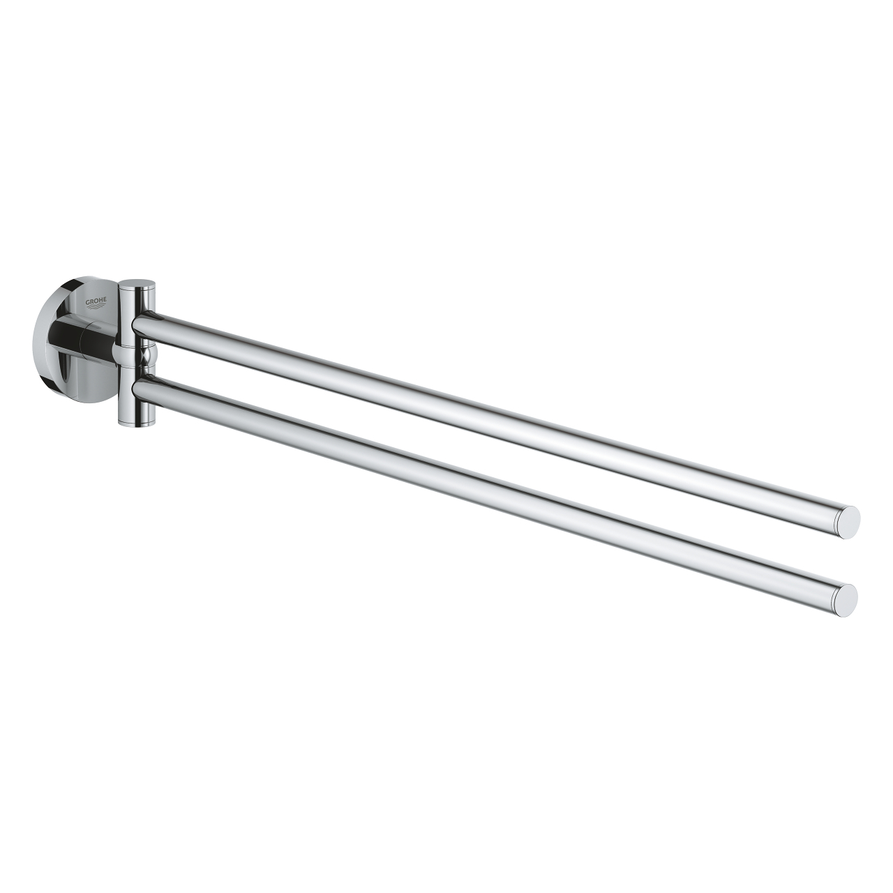 Grohe Essentials handdoekhouder 2-lids chroom