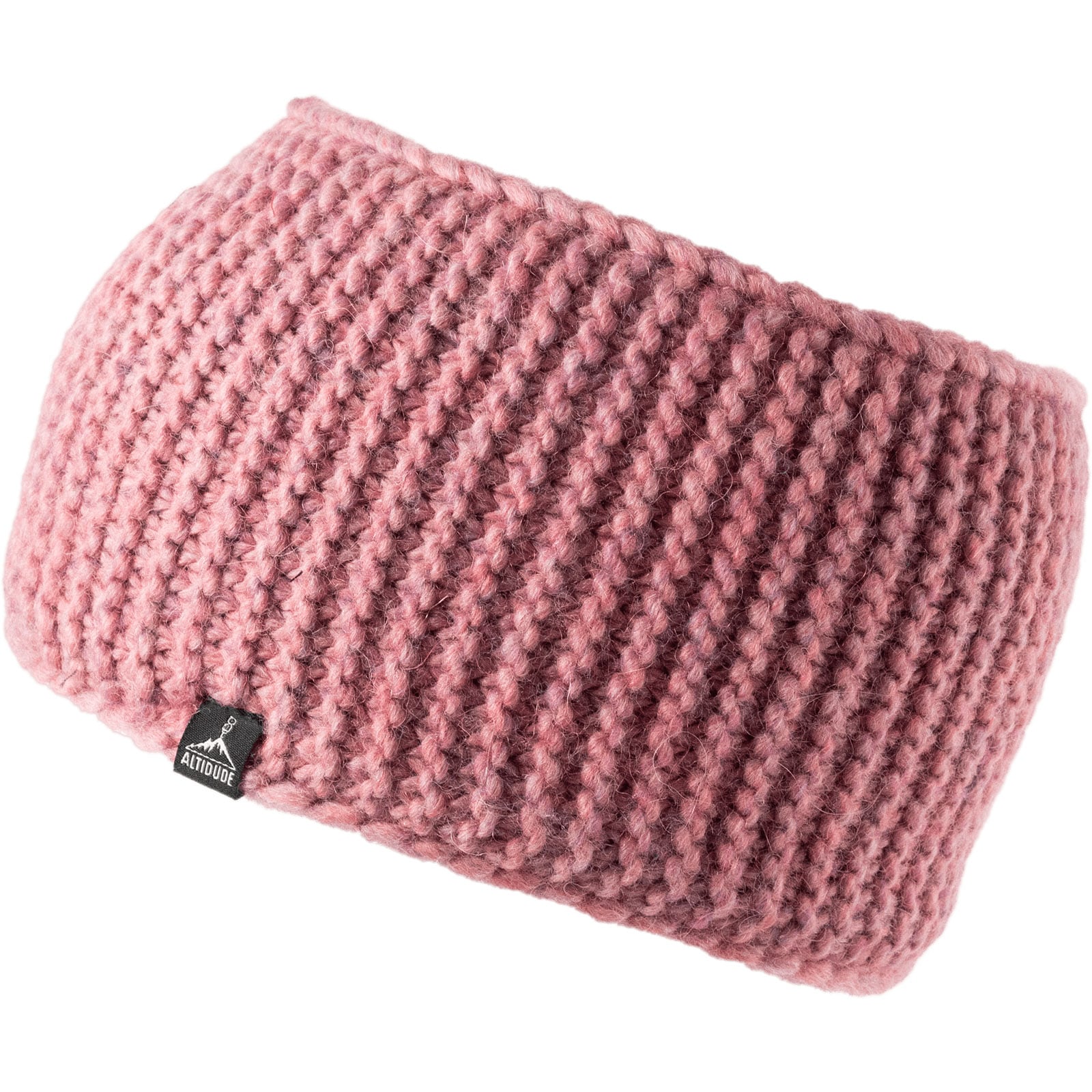 ALTIDUDE Merino Stirnband Cloud Grob Strick Kopfband Ohren Schützer Alpaka Wolle Farbe: beige