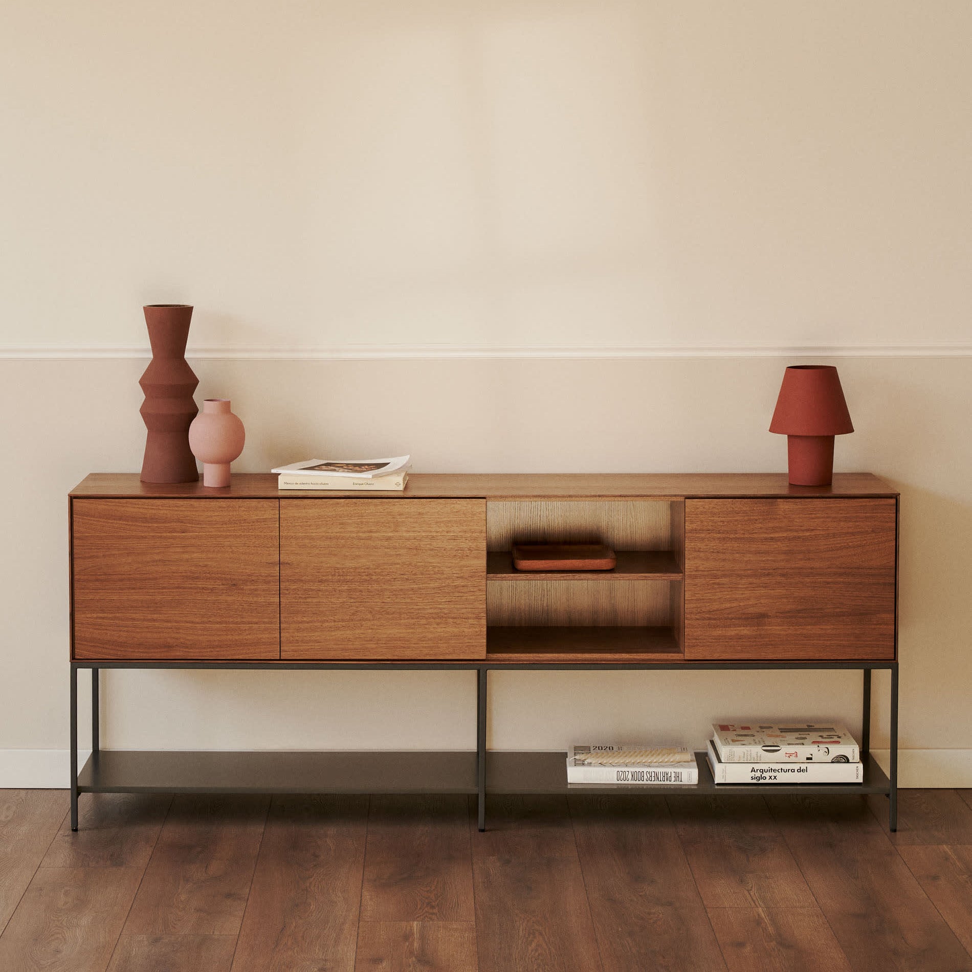 Kave Home Vedrana Dressoir - Walnoot