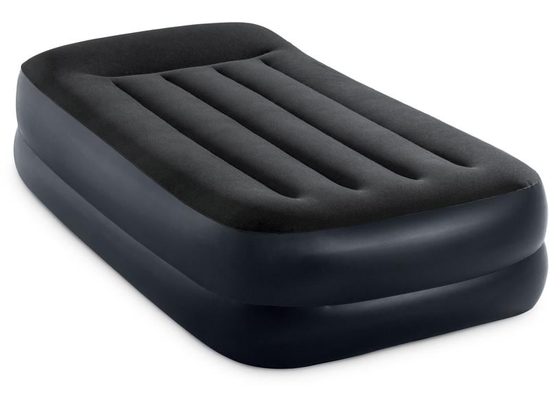 Intex Luftbett Dura Beam Rest Raised Twin 99 x 191 x 42 cm Luftbett mit integrierter Pumpe