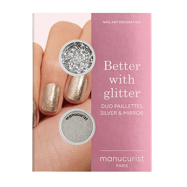 Manucurist Duo Paillettes et Poudres - Silver 4g