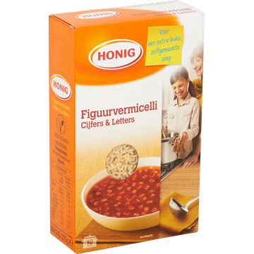 Honig Figuurvermicelli Cijfers en Letters 275 g