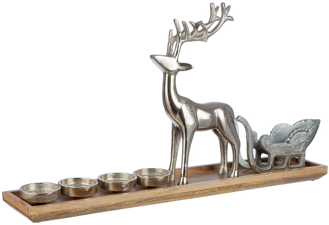 GILDE Kerzenständer »Adventsleuchter  4flm., H.37 cm«