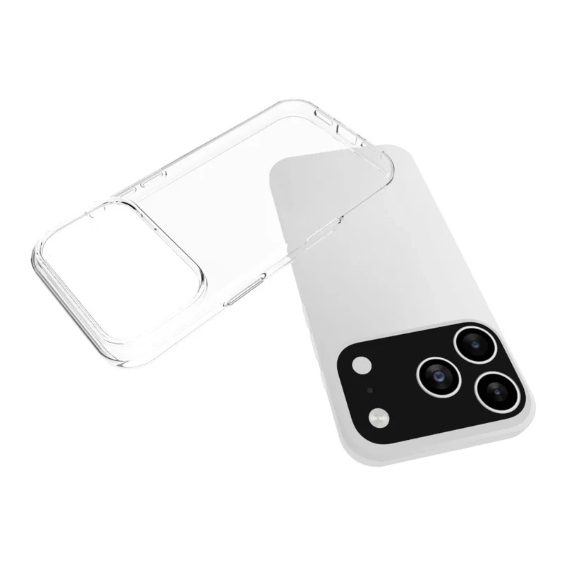 iPhone 17 Pro Gummi Case Schutzhülle - Transparent