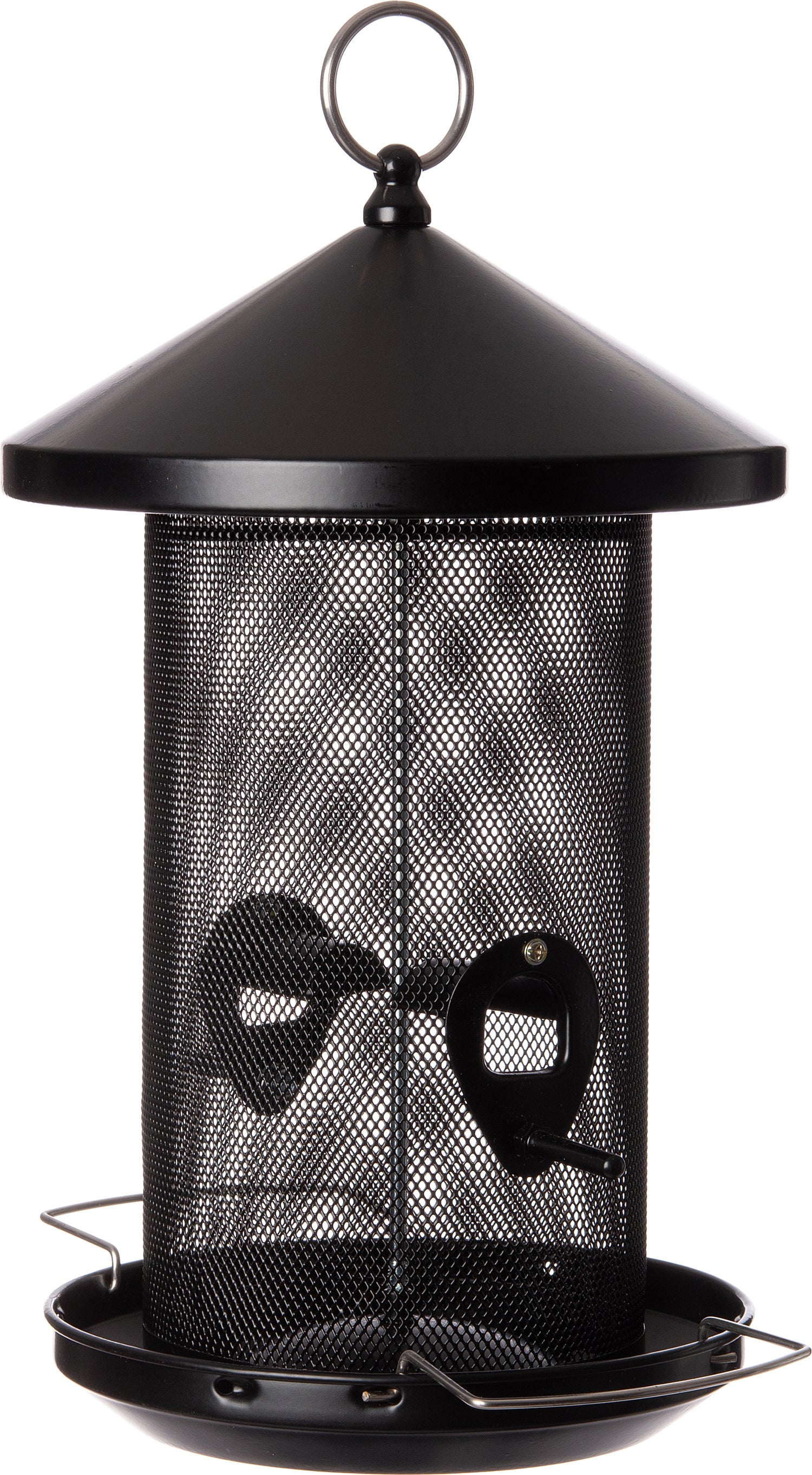 Intratuin pindasilo zwart D 19 H 28,5 cm