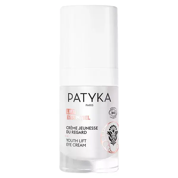 Patyka Lift Essentiel Creme Orgânico para Olhos Rejuvenescedores 15ml