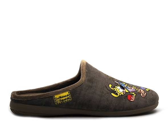 La maison de l espadrille chaussons homme m505 kaki