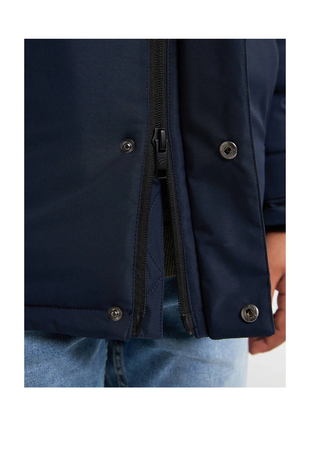 Petrol Industries parka marine