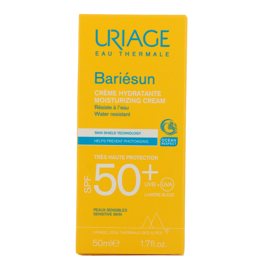Crème solaire hydratante SPF 50+ Uriage Bariesun  - Peau sensible