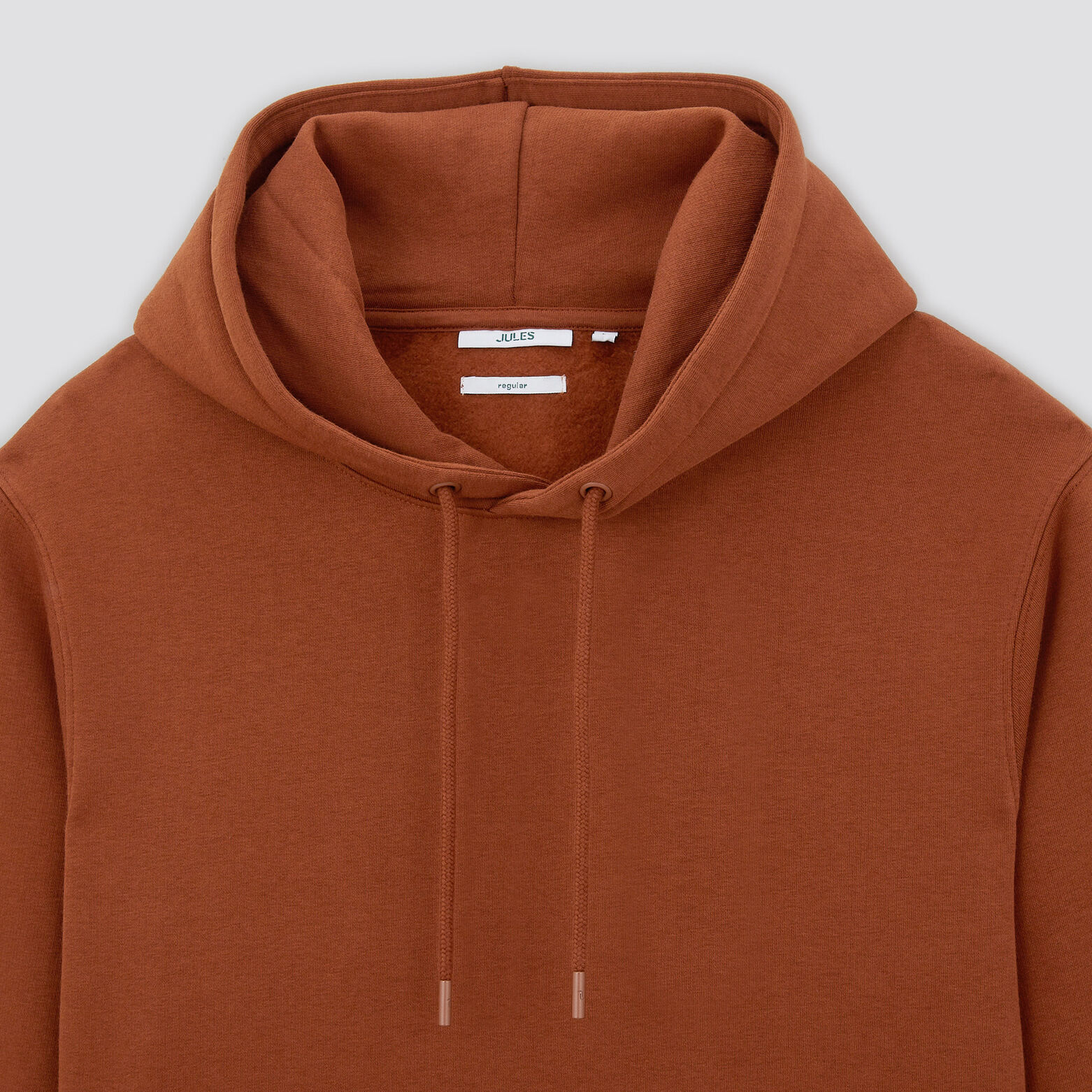 Sweat à capuche essentiel Marron