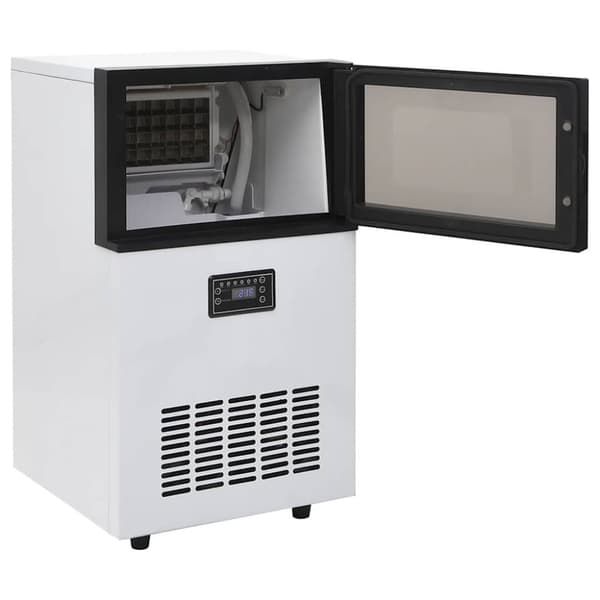 vidaXL Isbitmaskin 45 kg/24 t svart