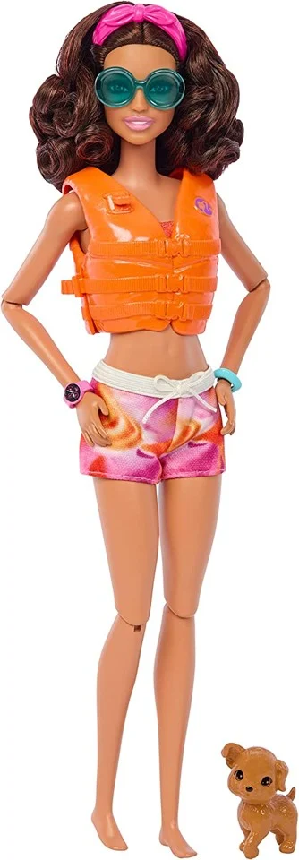 Barbie - Surfdukke og tilbehør (HPL69)