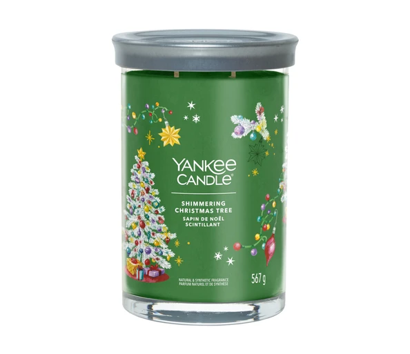 YANKEE CANDLE Shimmering Christmas Tree Duftkerze