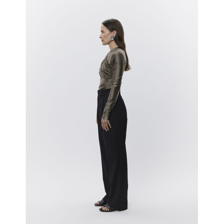 DAY Birger et Mikkelsen Charles - Classic wool blend Black
