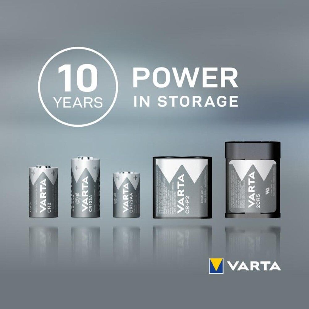 FOTOBATTERI VARTA PHOTO LITHIUM 2CR5