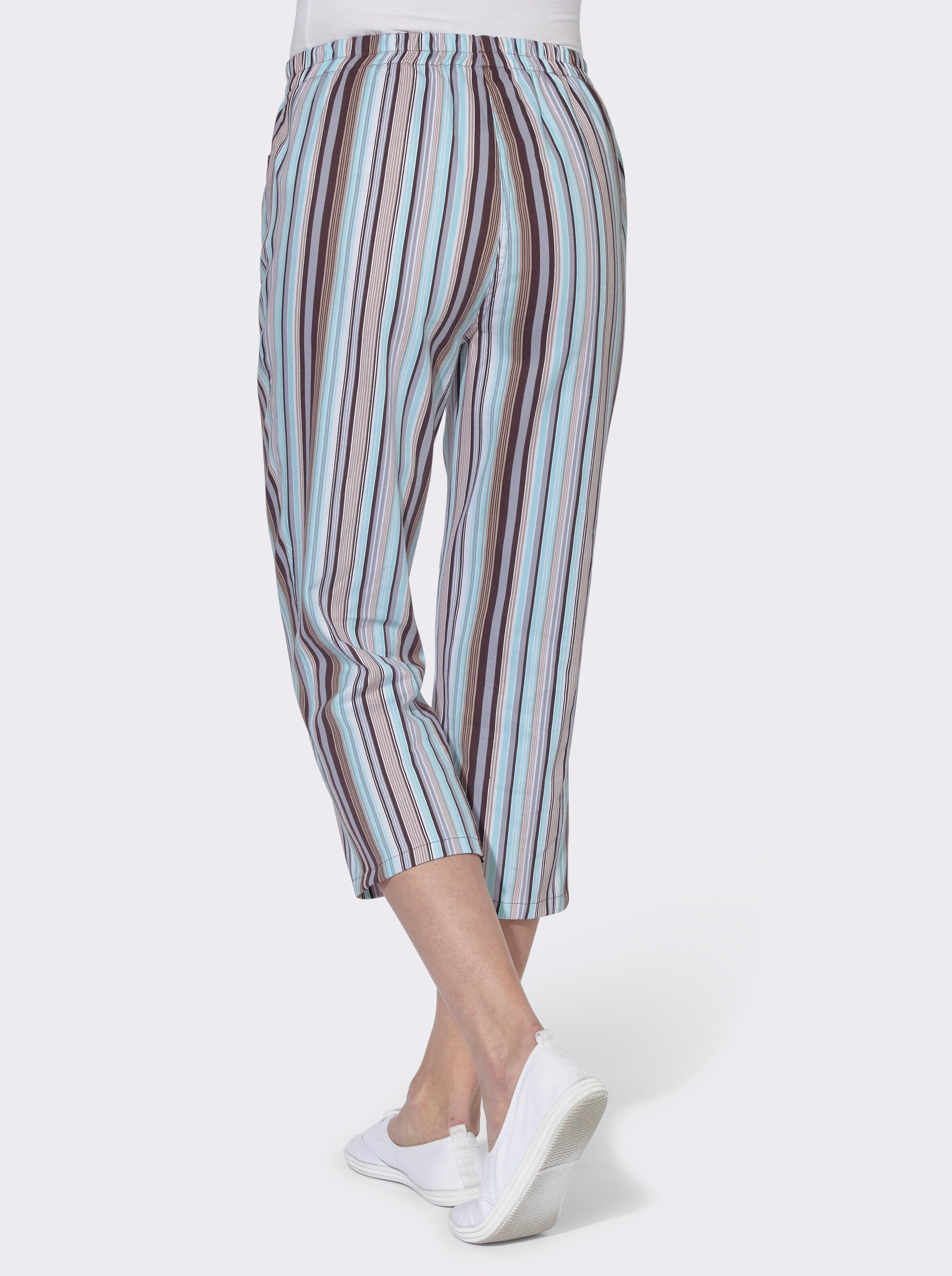 Caprihose aus reiner Baumwolle