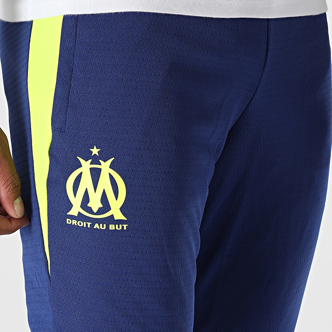 Olympique Marseille Trainingsbroek Senior 2025/2026 Donkerblauw/Geel