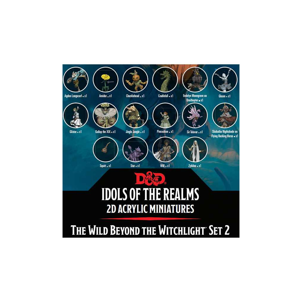 D&D Idols of the Realms - The Wild Beyond the Witchlight 2D Set 2