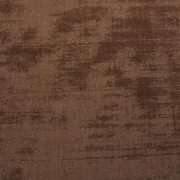 Laagpolig vloerkleed - Lucien Border Roest | Mid-century modern