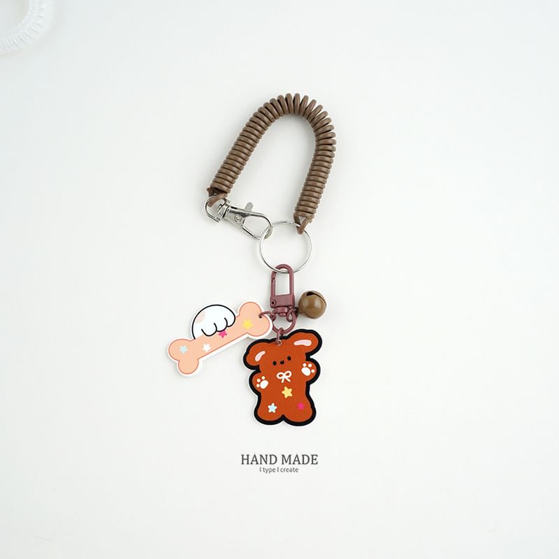 PIXON - Sleutelhanger met dierenriem en spiraalband (verschillende ontwerpen)