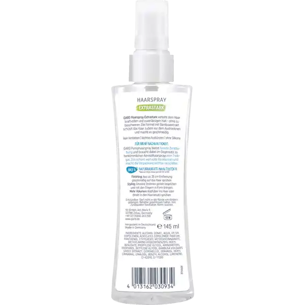 Pumphaarspray Extrastark