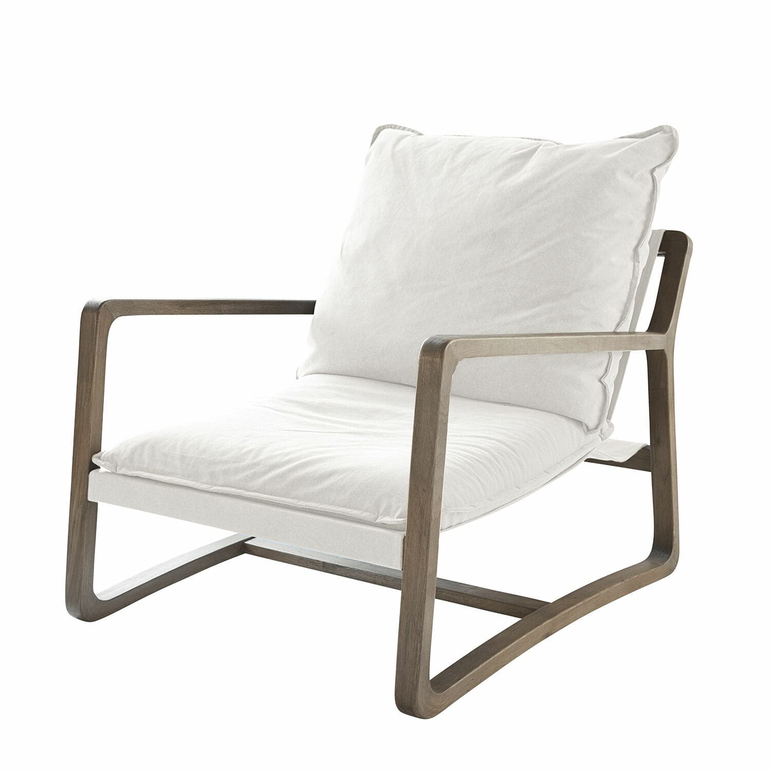 Sessel Jowna creme/braun