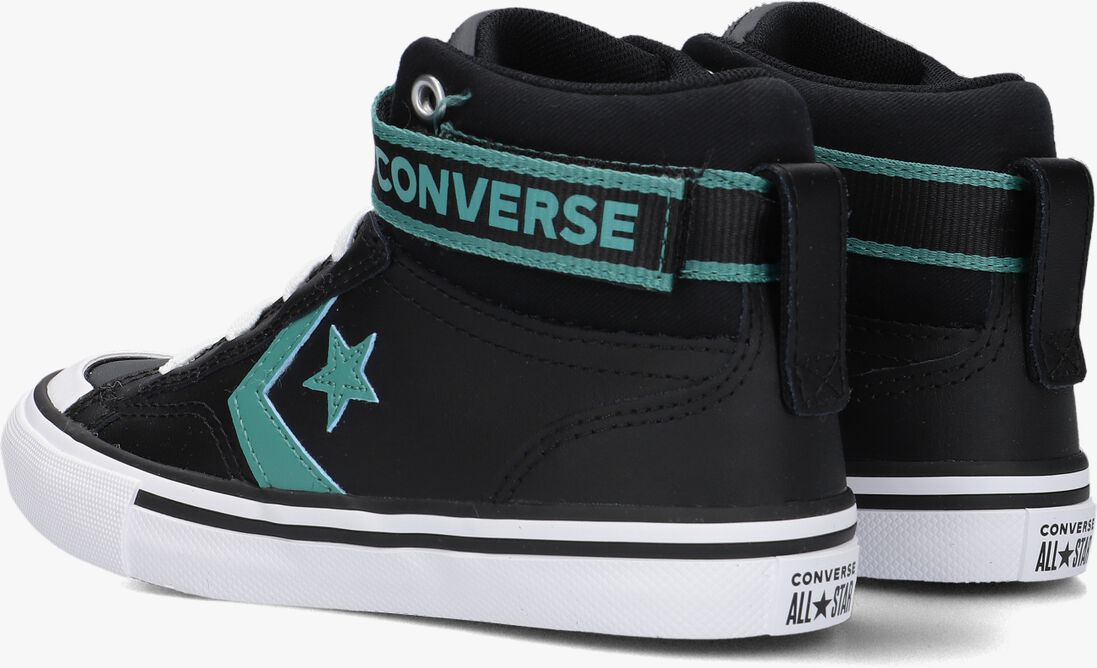 CONVERSE zwarte converse hoge sneaker pro blaze strap