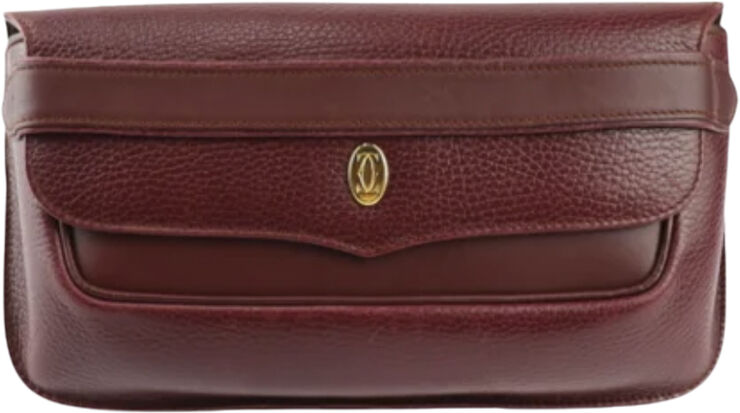 Cartier Vintage Cartier Clutch Burgundy