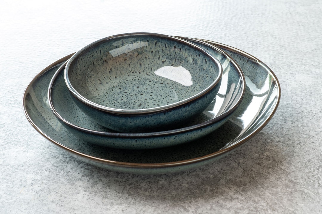 like. Speiseteller LAVE GRIS 28 cm grau