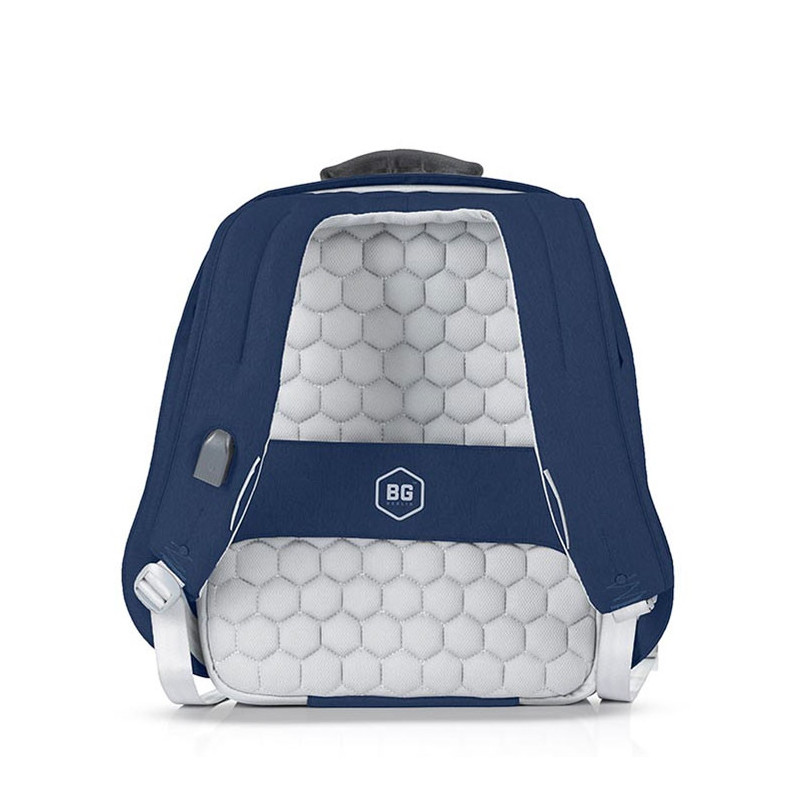 Sac à dos connecté antivol ordinateur 15 pouces Metrobag 13.6 Litres Dark Blue