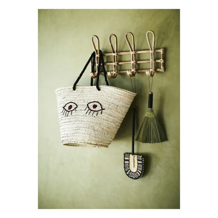Madam Stoltz Porte-manteaux en bambou