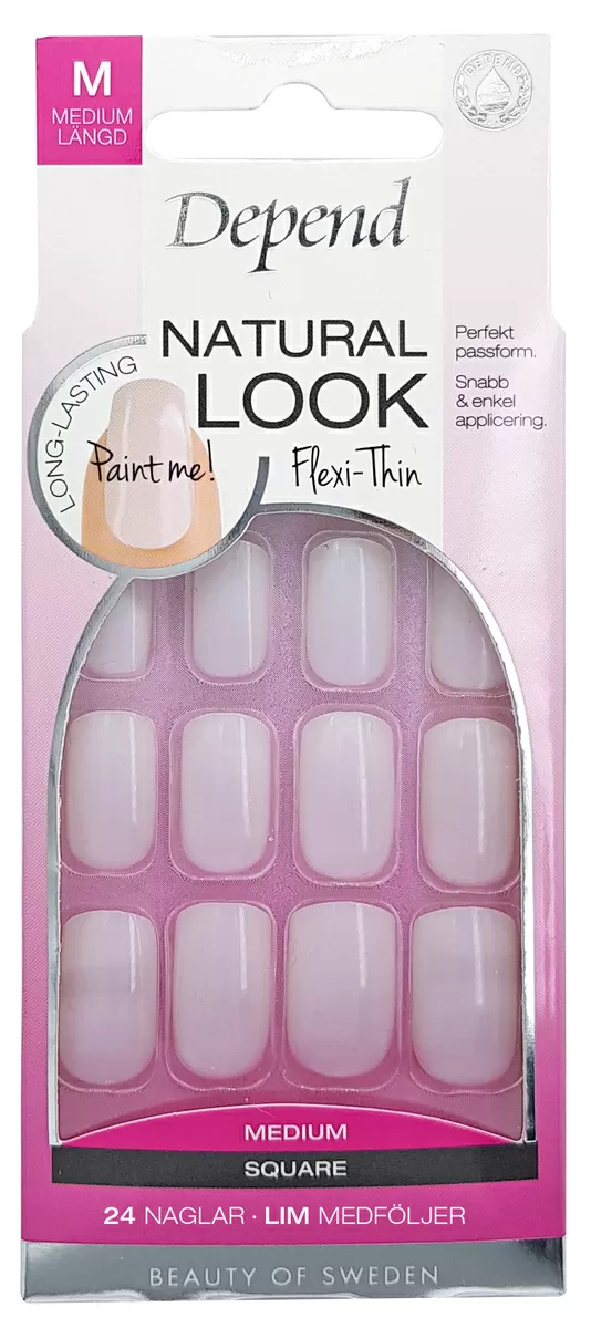 Depend Natural Look Medium Square