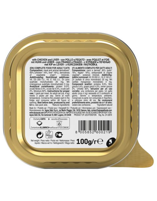 Mister Stuzzy Cat Paté 100 g - Kattenvoer