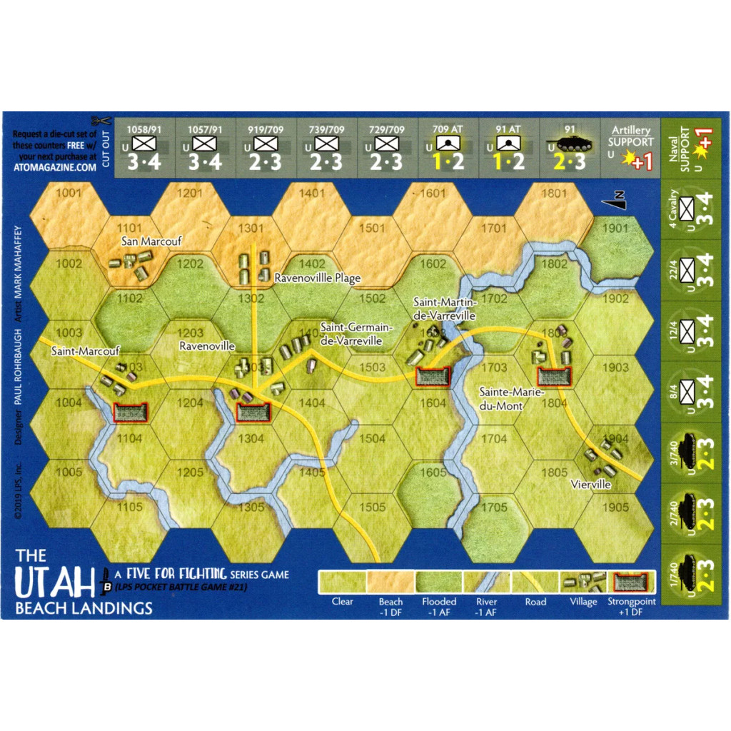 Pocket Battle Game 21 - Utah Beach