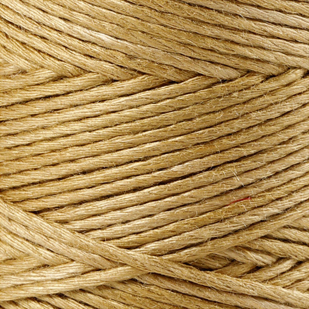 Bambus Snor - Tykkelse 1 MM - Guld - 65 M
