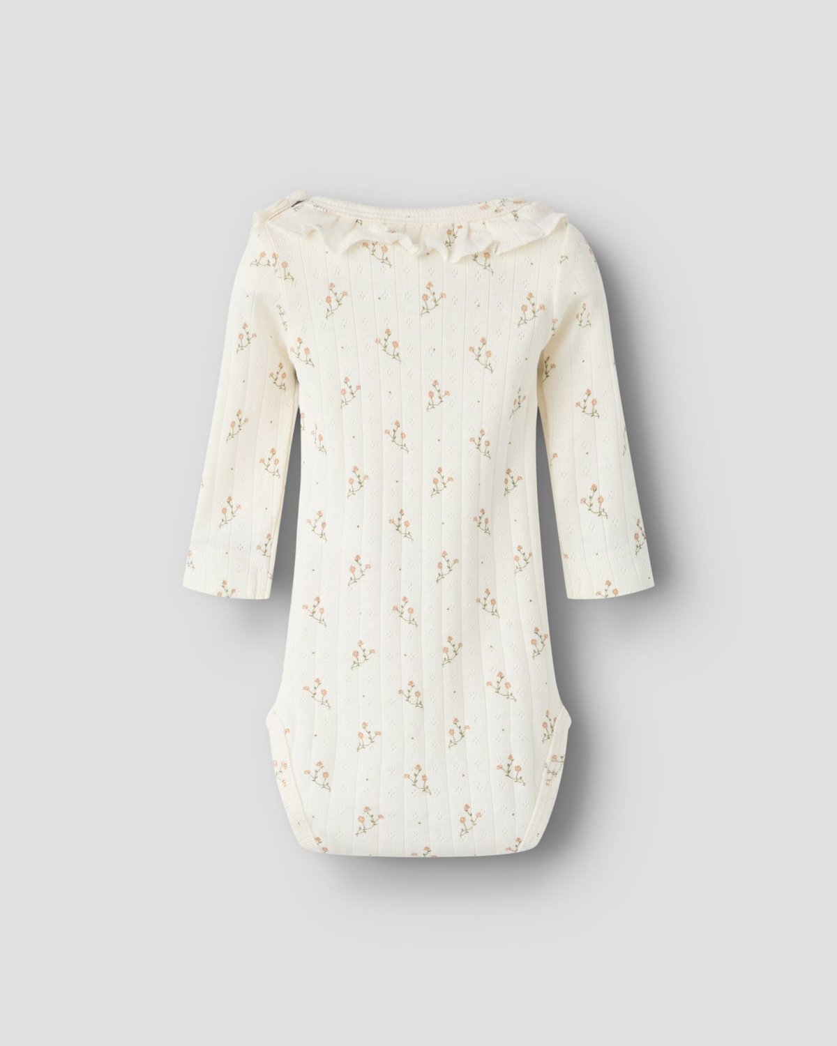 Body M/ Krage – Pointelle, Øko TENCEL | NBFRACHELLO RIA LS SLIM BODY LIL