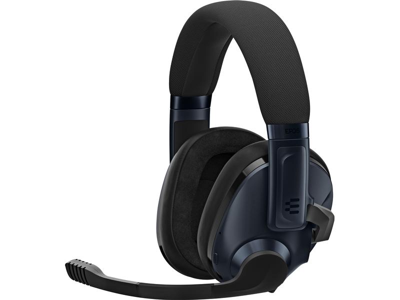 EPOS Headset H3PRO Hybrid Blau/Schwarz Kabelloses Gaming-Headset mit magnetisch abnehmbarem Mikrofonarm