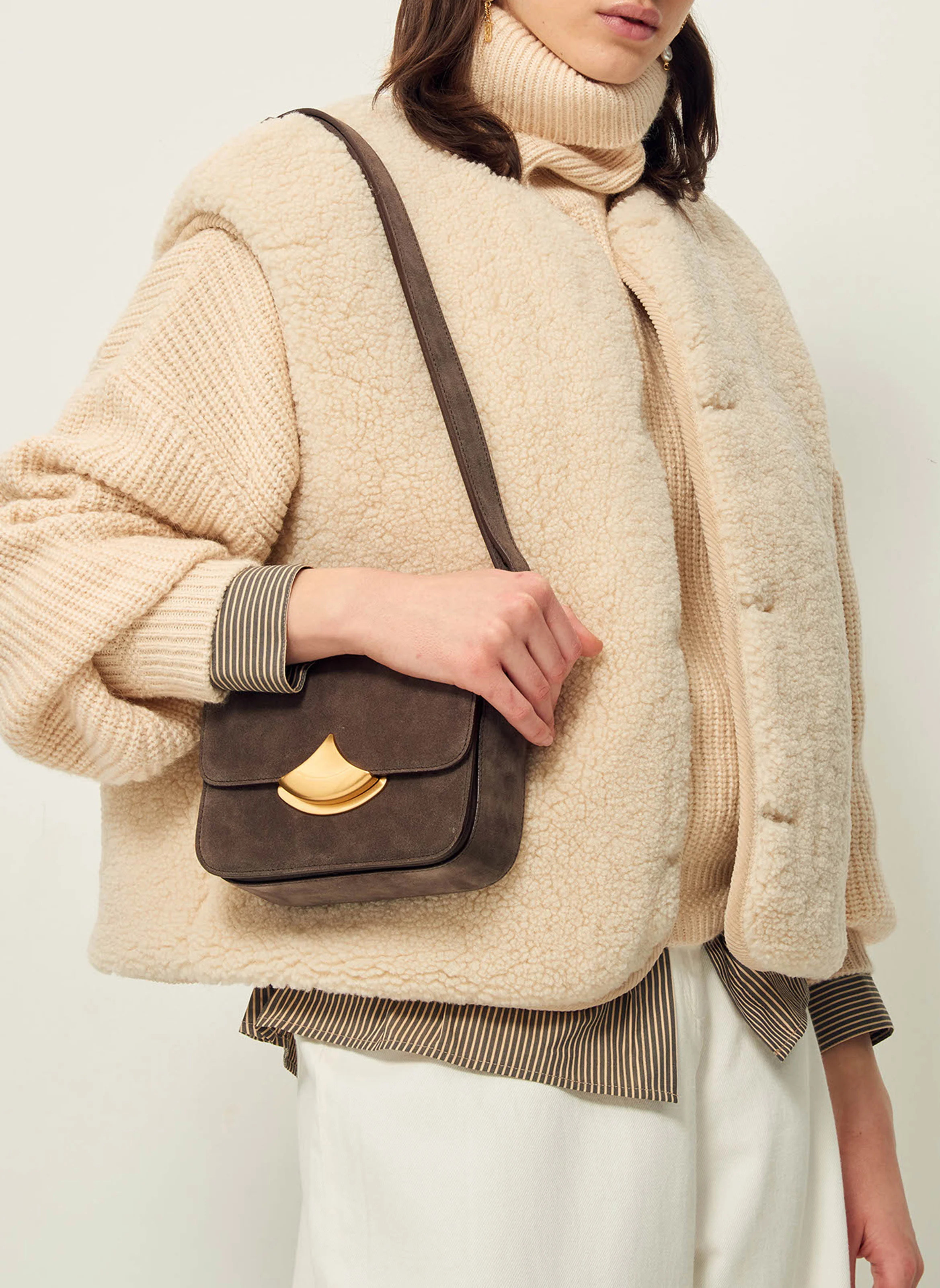 SNOWDONIA - Veste droite réversible | Beige