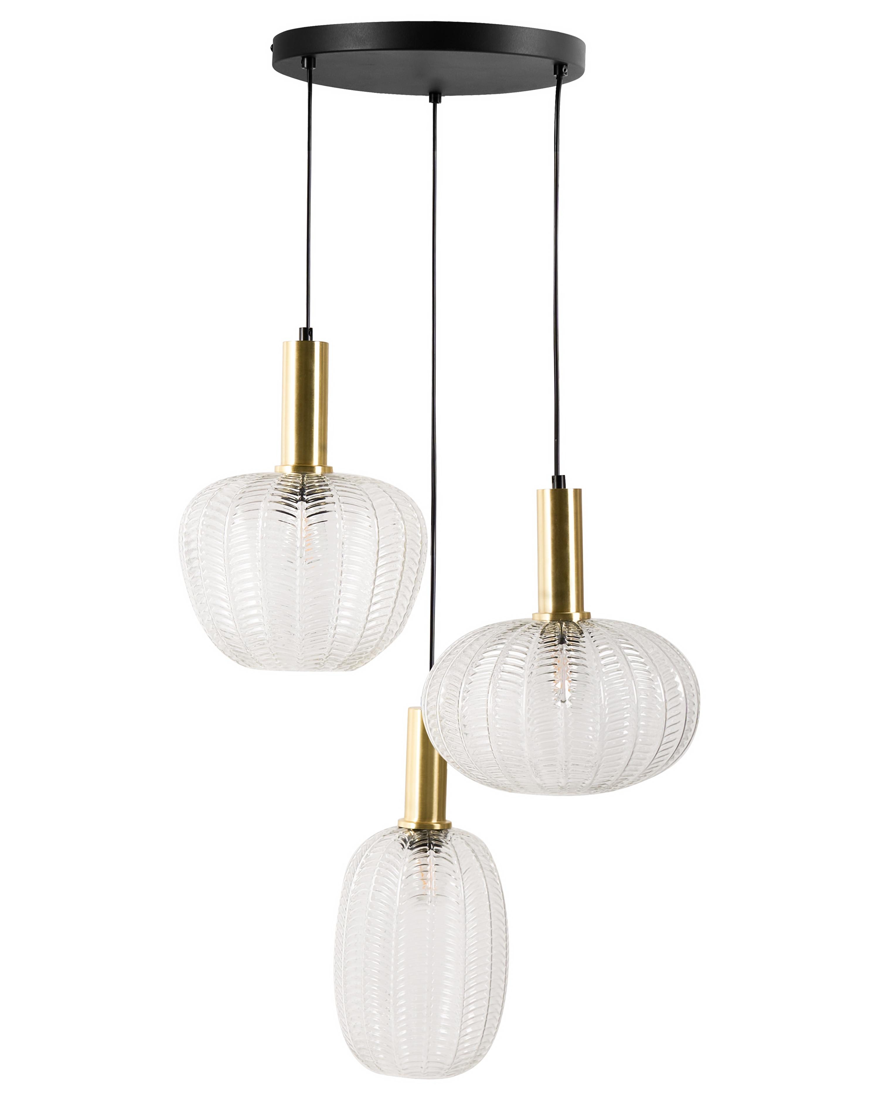 Hanglamp NJORO Glas Transparant